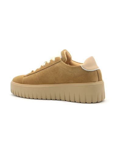 BJ Comart Rosy Damen-Sneaker aus Veloursleder mit Plateau